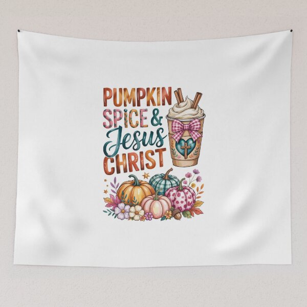 Item preview, PUMPKIN SPICE & JESUS CHRIST designed and sold by jkrphoto.