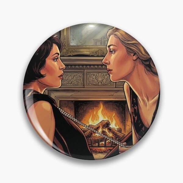 Item preview, I Give In Vita & Virginia Lgbtq+ Comic Book Art Home Wall Decor Print Poster Pride TV Series Movie  designed and sold by Mind Space.