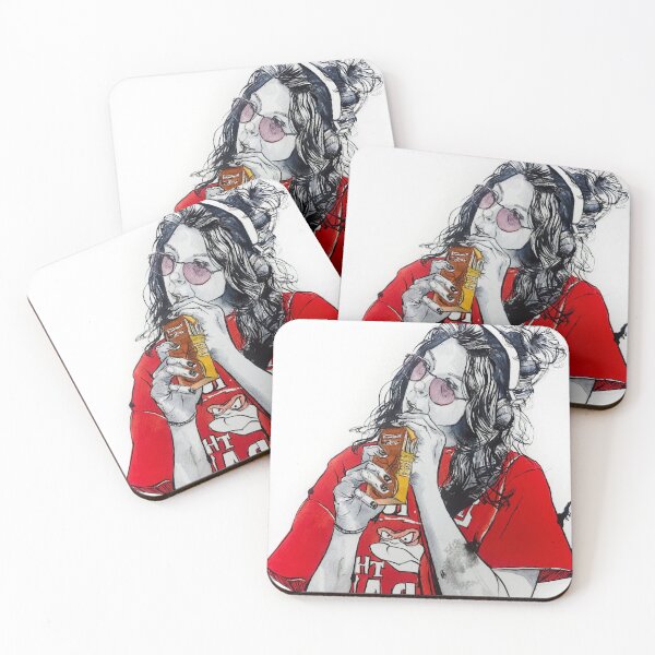 Item preview, Self Portrait: Red and Juice designed and sold by BaloArtprints.