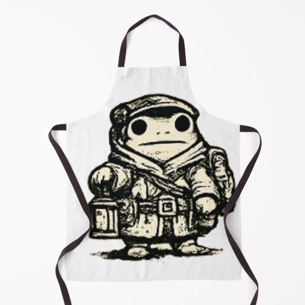 Item preview, Medieval Frog Merchant | Fantasy Frog Woodcut Illustration designed and sold by XXeRoXX.