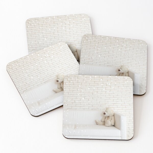 Item preview, Soft toy - Children's room decor - White teddy bear designed and sold by Dany and Dom.