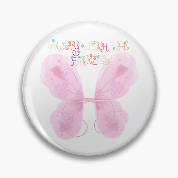 Item preview, Away With The Fairies - Pink Fairy Wings Sticker designed and sold by Sissy’s shop.