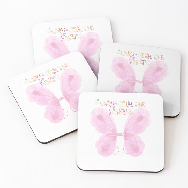 Item preview, Away With The Fairies - Pink Fairy Wings Sticker designed and sold by Sissy’s shop.