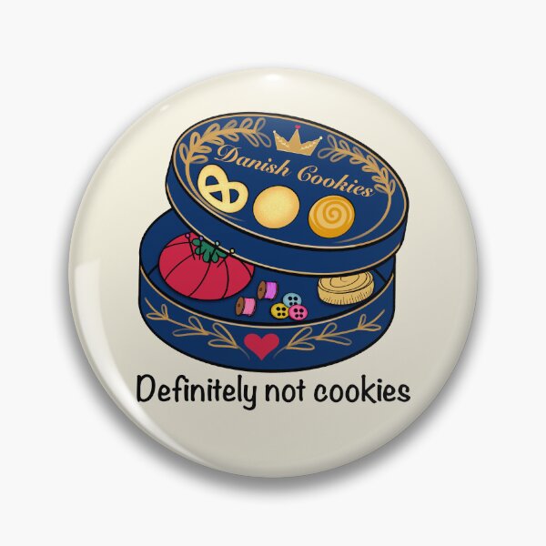 Item preview, Cookie tin aka sewing box. designed and sold by Cherry-Magic.