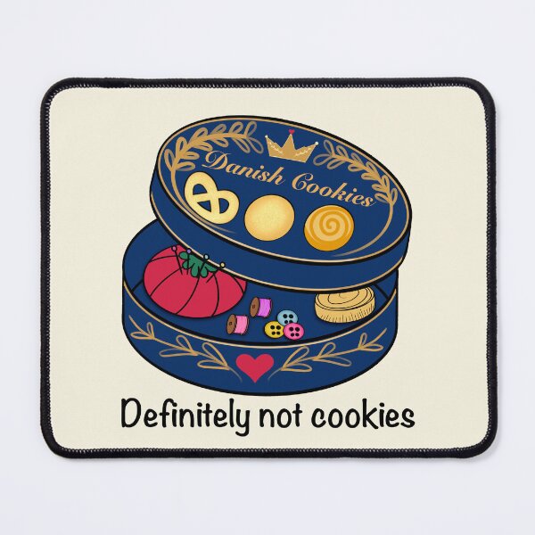 Item preview, Cookie tin aka sewing box. designed and sold by Cherry-Magic.