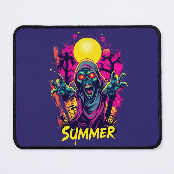 Item preview, Endless Summer Zombie Ghoul Neon Art designed and sold by ERODED SELF.