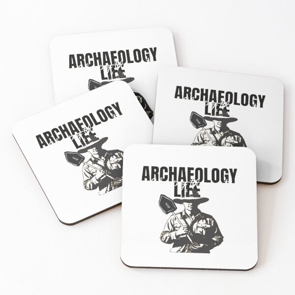 Item preview, Archaeologist Brush Illustration – Chasing the Past designed and sold by My-Pebble.