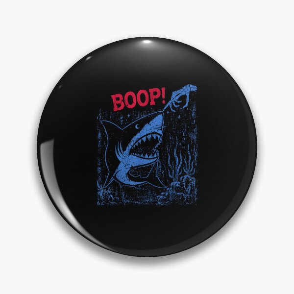 Item preview, Boop The Shark Skeleton Hand - Funny Great White Shark Ocean  designed and sold by Rahamkshop.