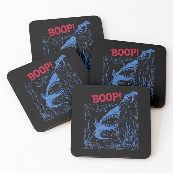 Item preview, Boop The Shark Skeleton Hand - Funny Great White Shark Ocean  designed and sold by Rahamkshop.
