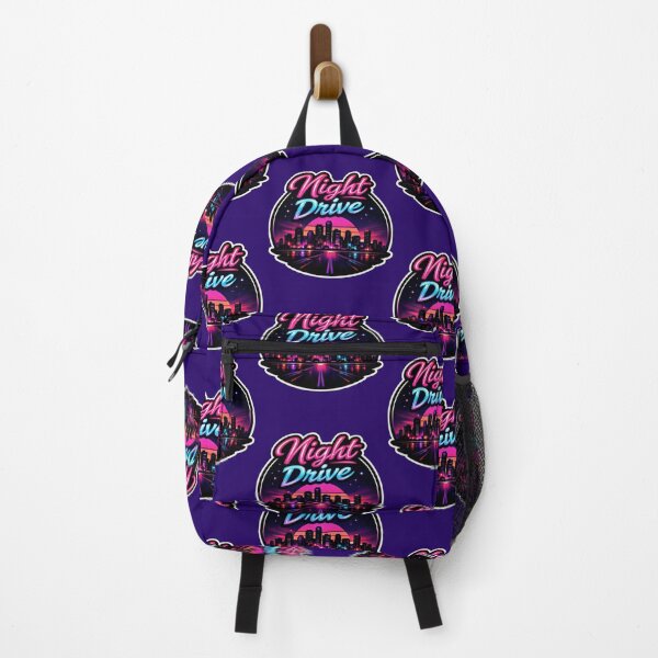 Item preview, Night Drive - Synthwave Neon City designed and sold by Navarro-Vintage.