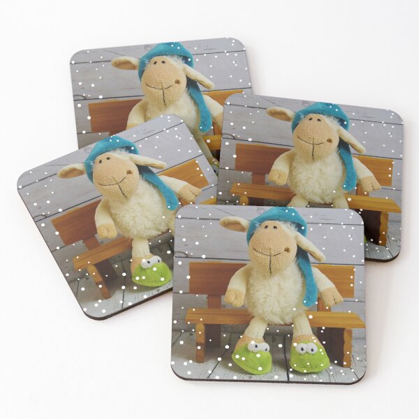 Item preview, Soft toy - Children's room decor - Funny plush sheep designed and sold by Dany-et-Dom.