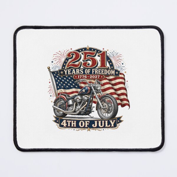 Item preview, 251st Anniversary of the USA - American Chopper – 251 Years of Freedom designed and sold by Collins Design.