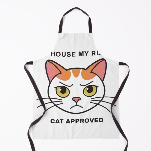 Item preview, My House My Rules Cat Approved T-Shirt | Funny Black Cat Graphic Tee | Cat Lover Gift Design designed and sold by Charonde.