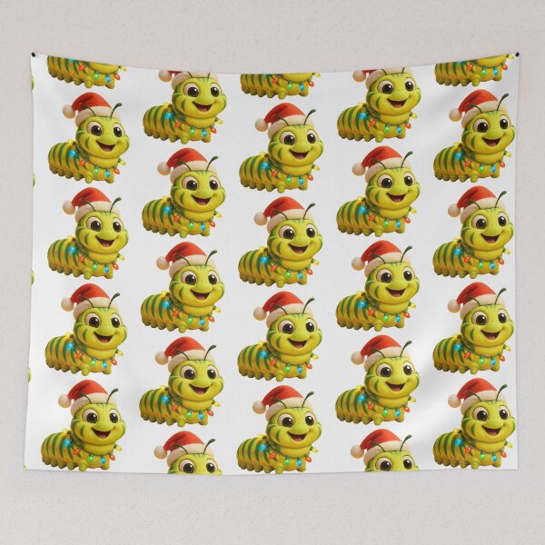 Item preview, Christmas Swallowtail Caterpillar designed and sold by Sillytoe.