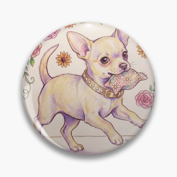 Item preview, I didn't do it!! Innocent-faced chihuahua puppy designed and sold by Valery´s art.