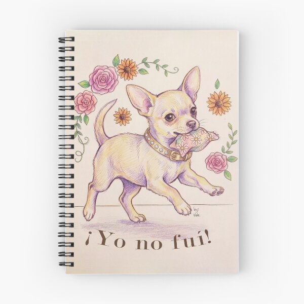 Item preview, I didn't do it!! Innocent-faced chihuahua puppy designed and sold by Valery´s art.