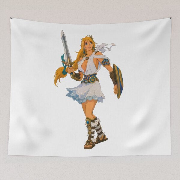 Item preview, Celestial Warrior Princess | Divine Fantasy Heroine | Classic Western Animation Style designed and sold by  Hollow Moon Studios..
