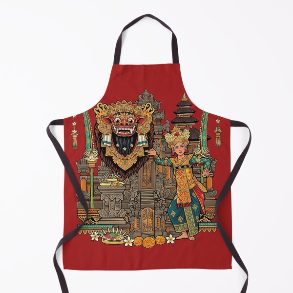 Item preview, Barong Temple Guardian – Sacred Balinese Dance Heritage Art designed and sold by cannsuh.