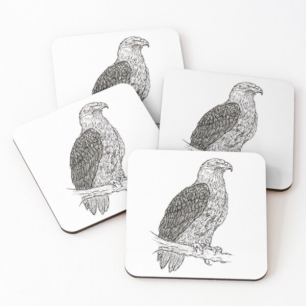 Item preview, Watchful Bald Eagle designed and sold by MatildaLockwood.