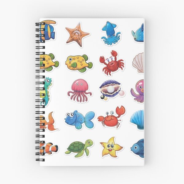 Item preview, Adorable Sea Creatures & Marine Life designed and sold by yanderedev.