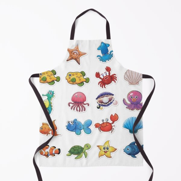 Item preview, Adorable Sea Creatures & Marine Life designed and sold by yanderedev.