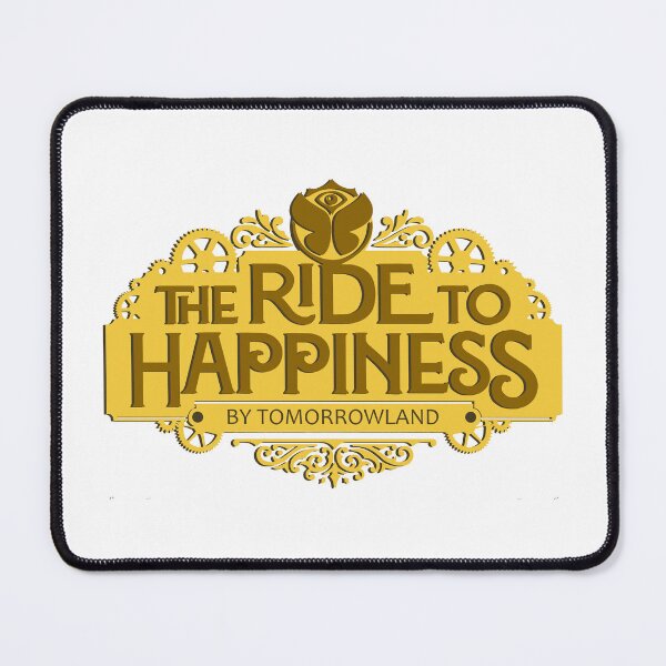 Item preview, The Ride to Happiness Logo - Plopsaland Spinning Coaster (Theme Park Fan Art) designed and sold by FoolishDreamers.