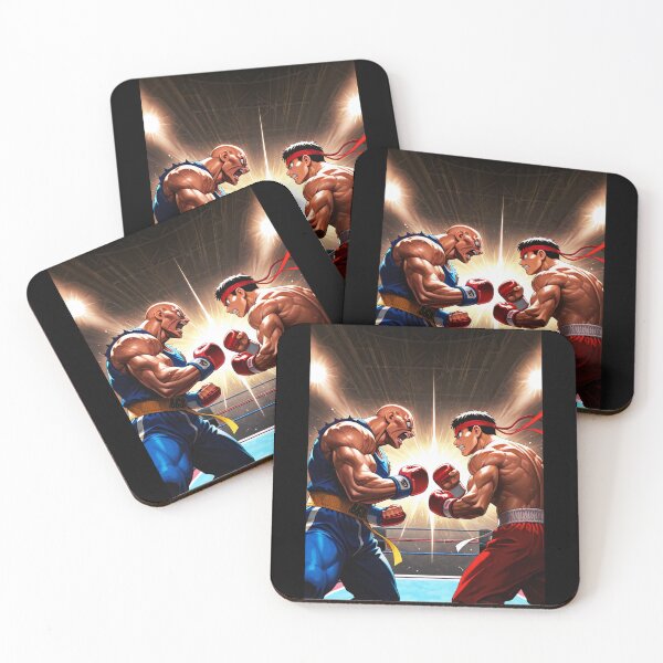 Item preview, Video Games - Video Game Fighters, Stylized Ring Duel designed and sold by Zone--Gaming.