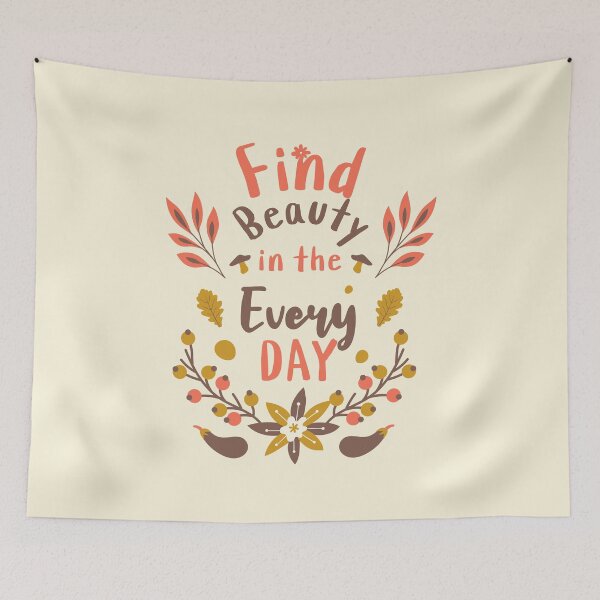 Item preview, Find Beauty in the Every Day Autumn Inspiration designed and sold by Sachie's Studio.