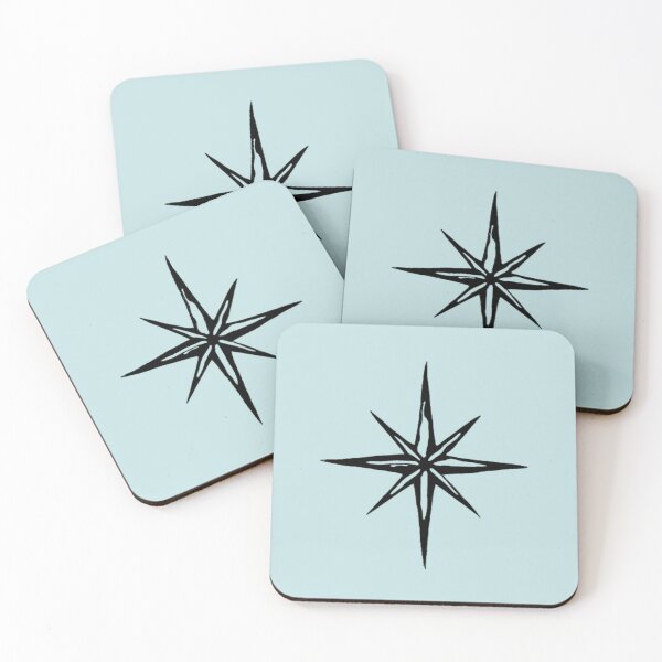Item preview, Mystic Eight-Point Star | Minimal Black and White Symbol  designed and sold by Marianarcezar.