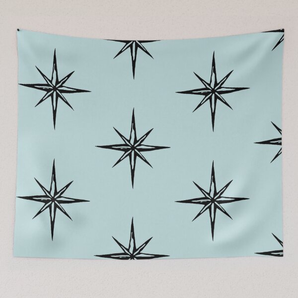 Item preview, Mystic Eight-Point Star | Minimal Black and White Symbol  designed and sold by Marianarcezar.