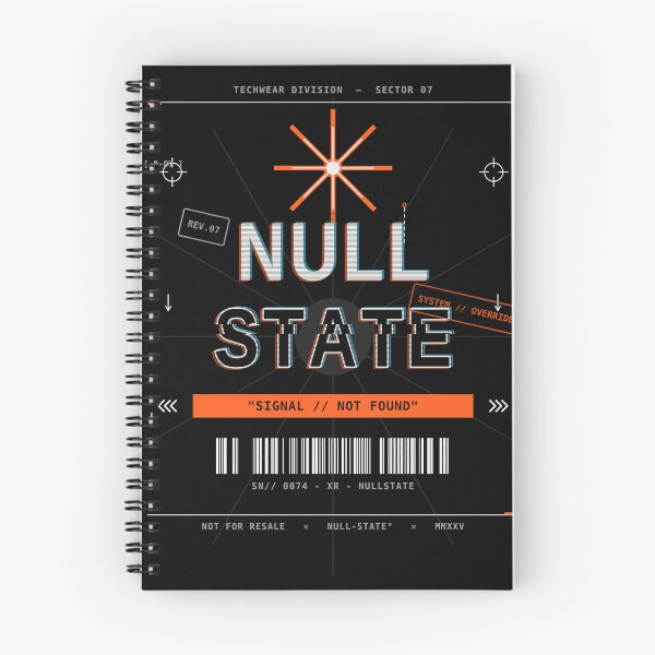 Item preview, ULL STATE — Techwear Streetwear Aesthetic Graphic Tee designed and sold by NEXTFORMSTUDIO.