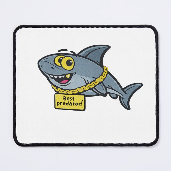 Item preview, Funny Shark Best Predator designed and sold by ben.comictell.