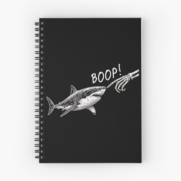 Item preview, Boop The Shark Skeleton Hand - Funny Great White Shark Ocean  designed and sold by Rahamkshop.