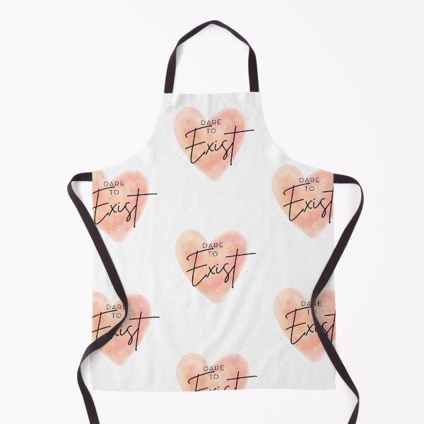 Item preview, Dare to exist (in a heart shape) designed and sold by StephanieCAD.