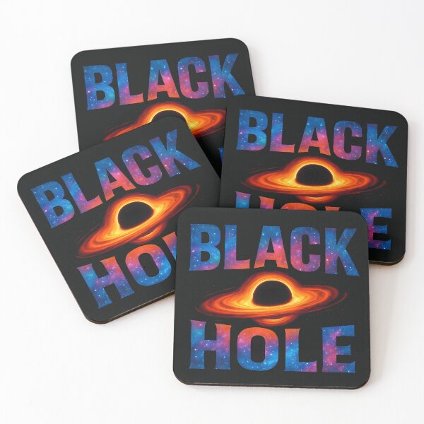 Item preview,  Black Hole Event Horizon - Retro Galaxy Cosmos Space Art designed and sold by A-M-G-Shop.