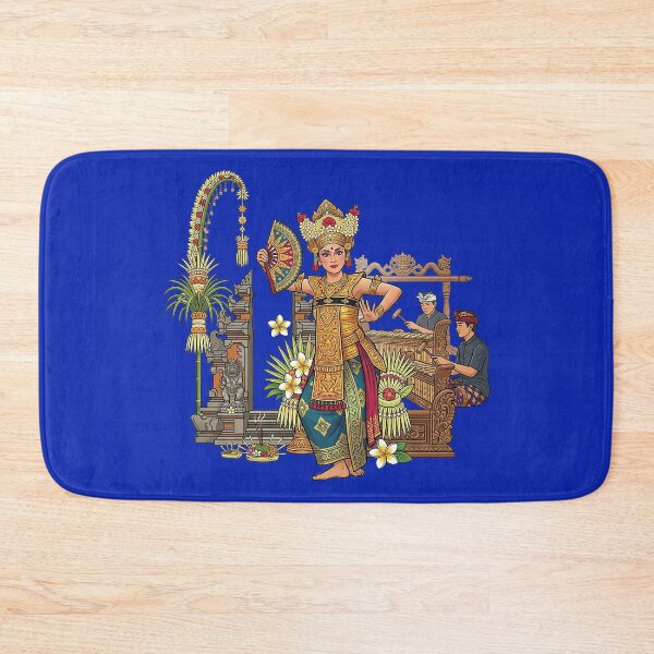 Item preview, Balinese Fan Dance with Gamelan – Sacred Temple Performance Art designed and sold by cannsuh.