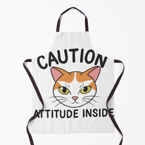 Item preview, Caution Attitude Inside Cat T-Shirt | Funny Black Cat Graphic Tee | Sassy Cat Lover Gift Design designed and sold by Charonde.