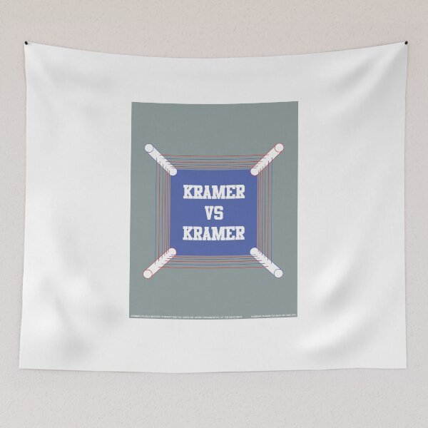 Item preview, Kramer vs Kramer Minimalist Movie Art designed and sold by gimbri.