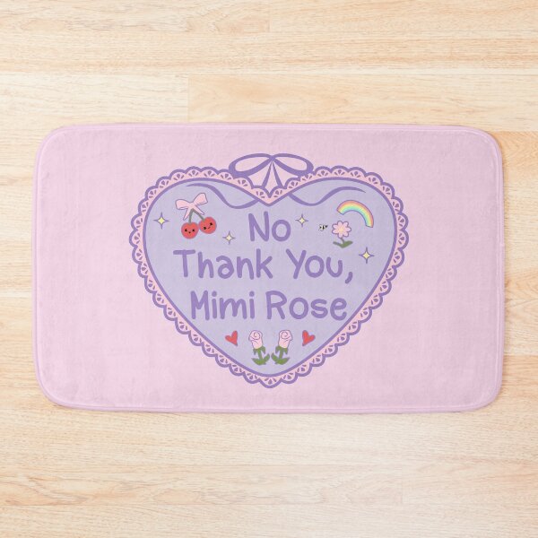 Item preview, No thank you Mimi Rose designed and sold by Bruna Esmanhotto.