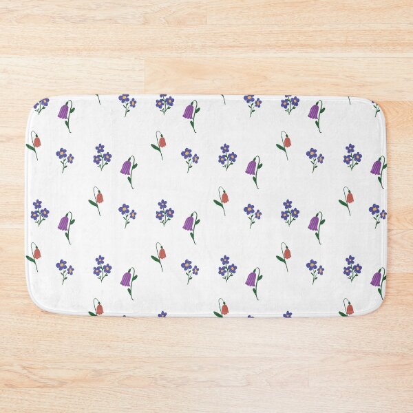 Item preview, Cute Hand Drawn Wildflower Botanical Floral Pattern Aesthetic designed and sold by hannahbee.