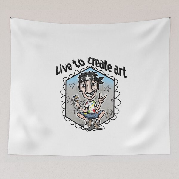 Item preview, Art Is Life Urban Creator Caricature designed and sold by DeZephu.