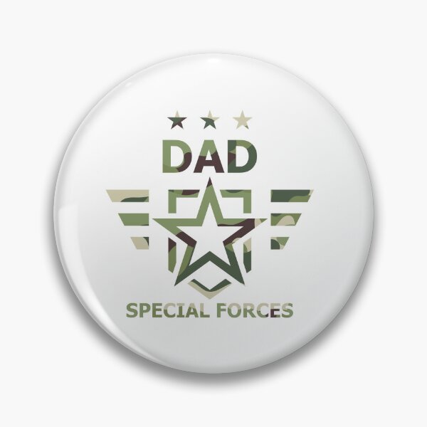 Item preview, Dad Special Forces Camo Military designed and sold by CreativeCrest.