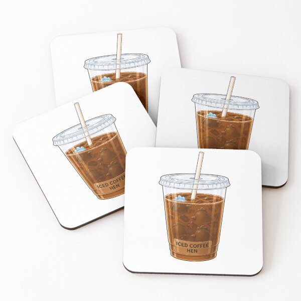 Item preview, Iced Coffee Hen - Cup With Chicken Ice Cubes designed and sold by GibasVisuals.