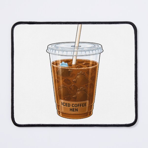 Item preview, Iced Coffee Hen - Cup With Chicken Ice Cubes designed and sold by GibasVisuals.