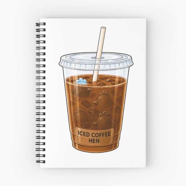 Item preview, Iced Coffee Hen - Cup With Chicken Ice Cubes designed and sold by GibasVisuals.