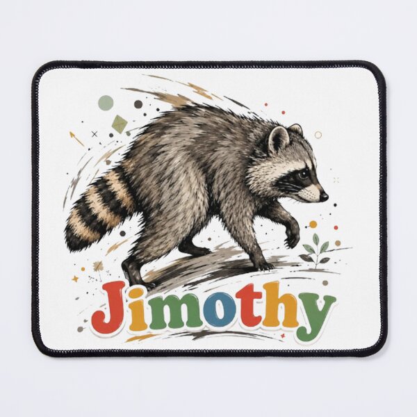Item preview, Jimothy – Cute Raccoon Cartoon Illustration designed and sold by ucpstudio.