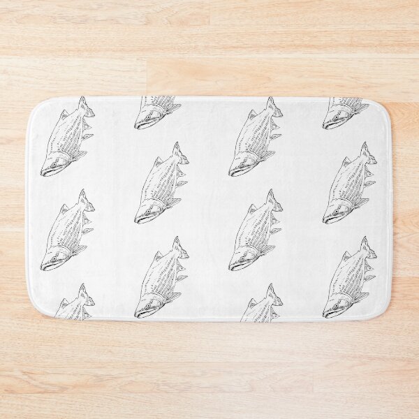 Item preview, Returning Salmon designed and sold by MatildaLockwood.