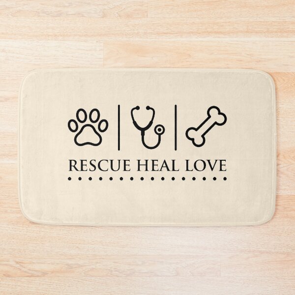 Item preview, Rescue Heal Love Veterinary Pet Care Gift Design designed and sold by Dantin.