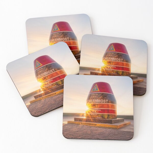 Item preview, Sunrise over the Southernmost Point Buoy - 90 Miles To Cuba designed and sold by Alex Preiss.