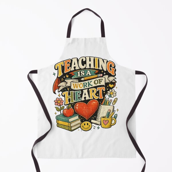 Item preview, Teaching Is A Work Of Heart T_shirt designed and sold by happyshirt27.